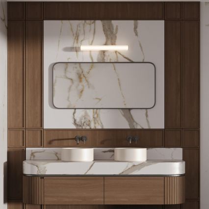 LED-підсвітка дзеркала для ванної LINEA, 8 Вт, 230 В, 3000/4000/6000 К, IP44, 45 см, матовий хром