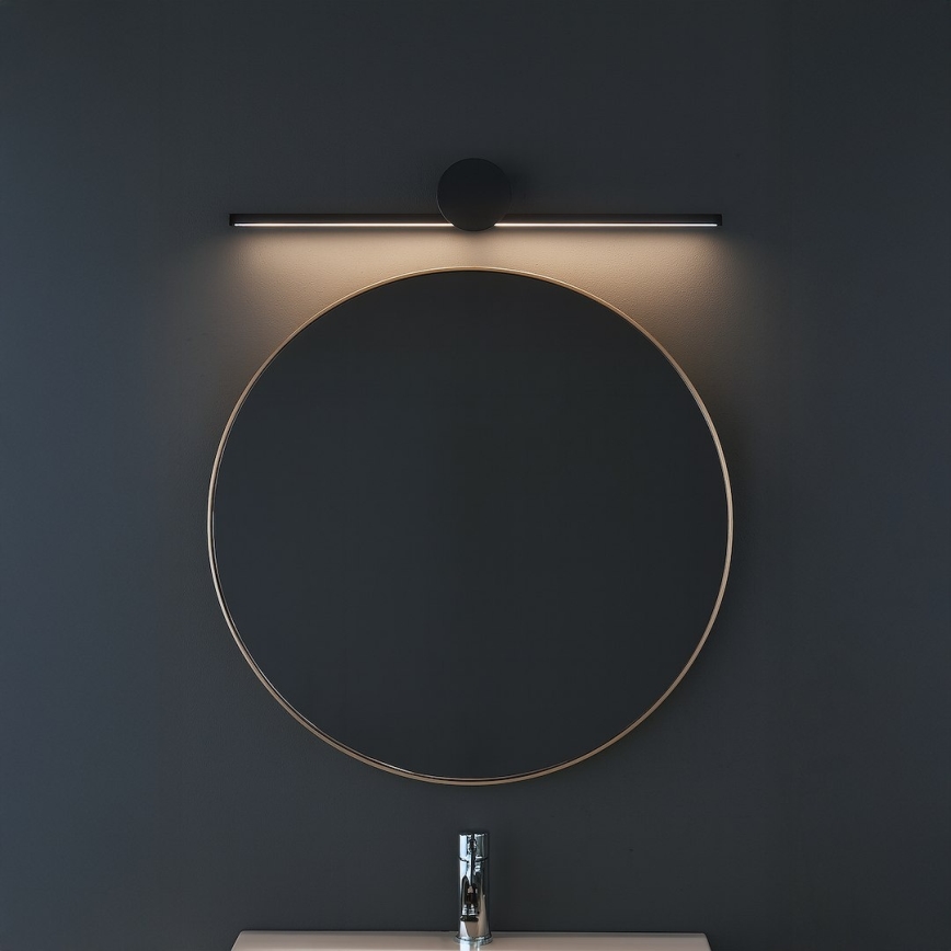 LED-підсвітка дзеркала для ванної кімнати ARTIST LED/6 Вт/230 В 40 см IP44 чорна