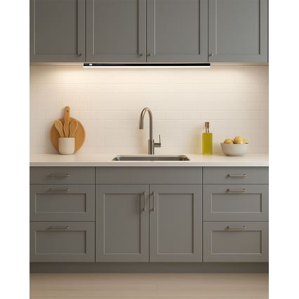 LED-підсвітка під шафу TUBE LED/14W/230V 90 cm чорна