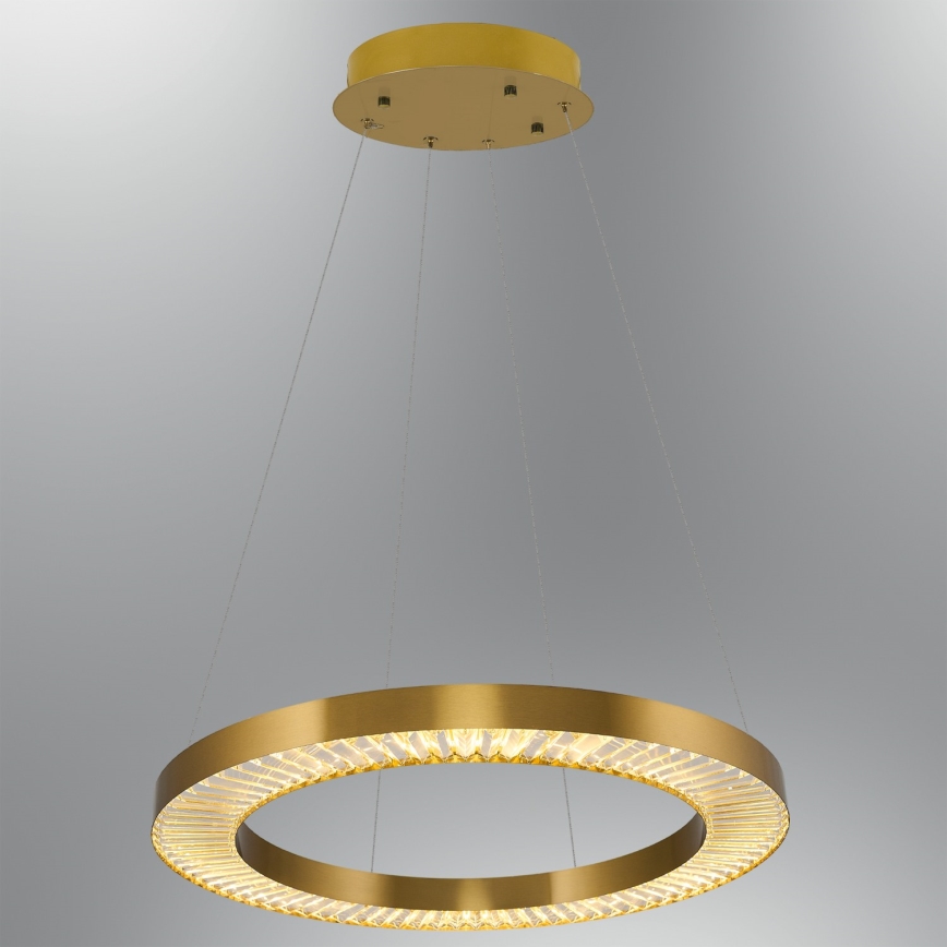 LED Підвісна лампа JESI LED/85W/230V 3000K Ø 80 см бронзова