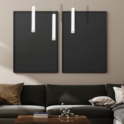 LED Підвісна люстра ALBA 3xLED/15W/230V білий