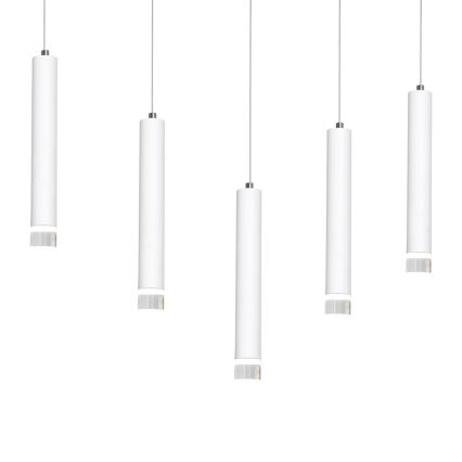 LED Підвісна люстра ALBA 5xLED/25W/230V білий