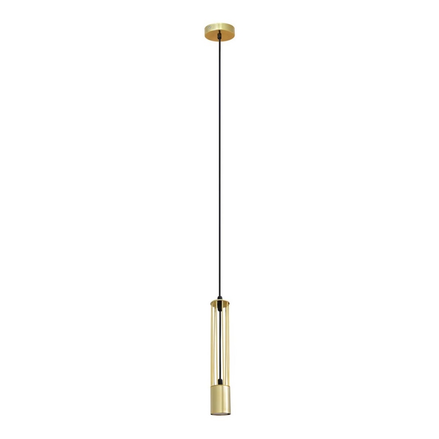 LED Підвісна люстра BARS 1xGU10/4,8W/230V золотий