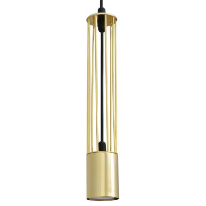 LED Підвісна люстра BARS 1xGU10/4,8W/230V золотий