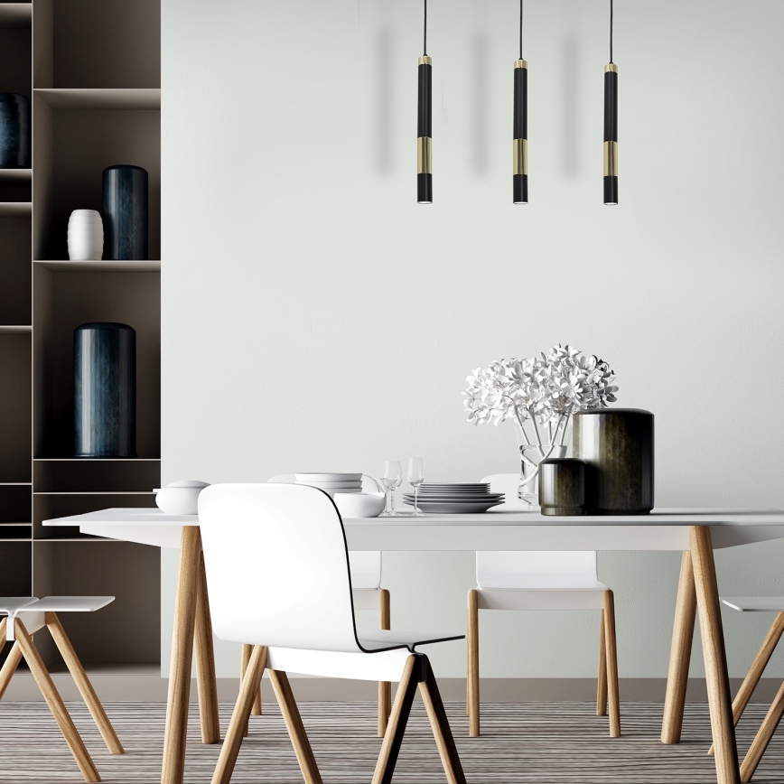 LED Підвісна люстра DALLAS 3xGU10/3W/230V