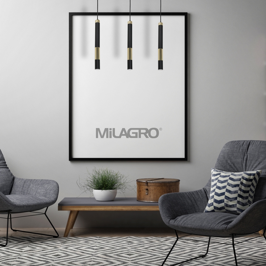 LED Підвісна люстра DALLAS 3xGU10/3W/230V