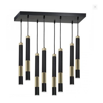 LED Підвісна люстра DALLAS 8xGU10/3W/230V