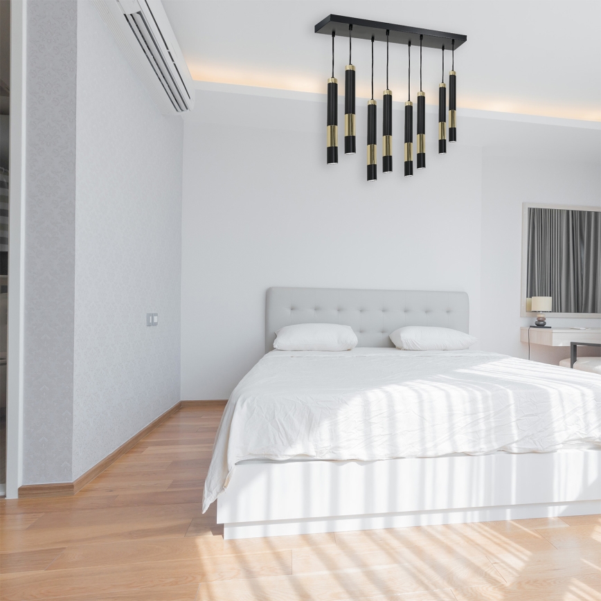 LED Підвісна люстра DALLAS 8xGU10/3W/230V
