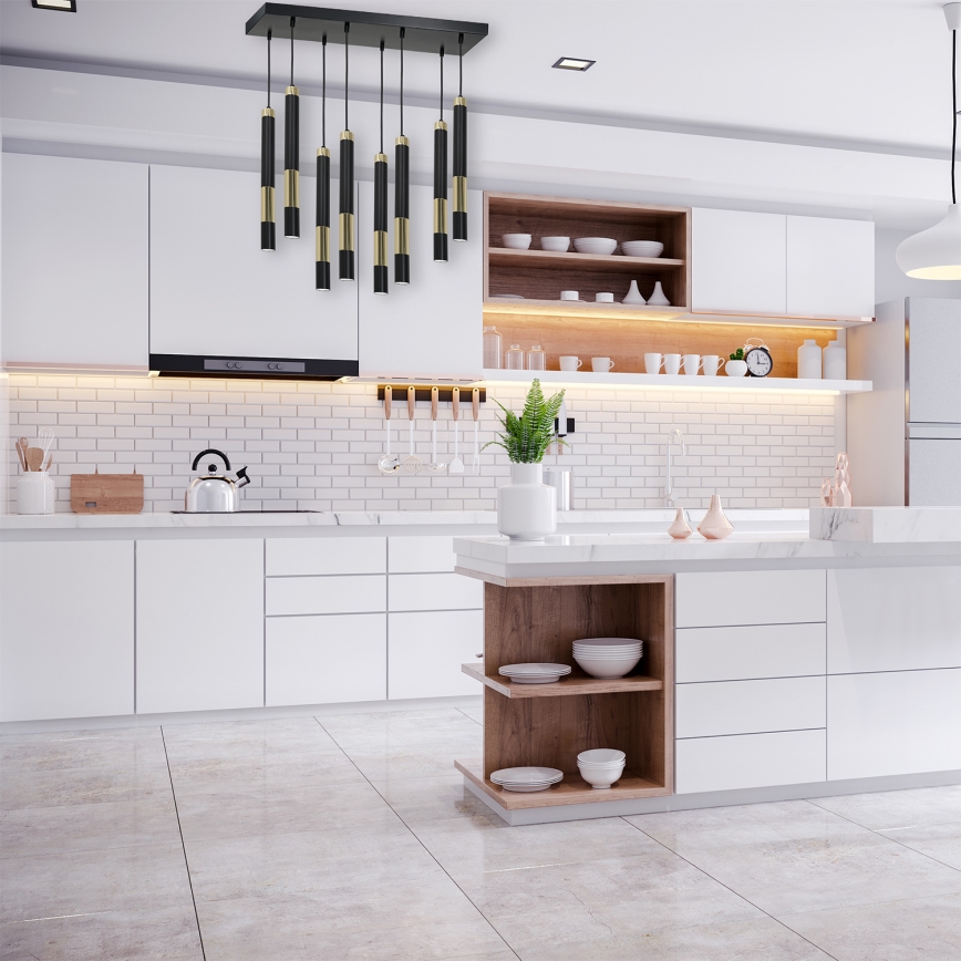 LED Підвісна люстра DALLAS 8xGU10/3W/230V