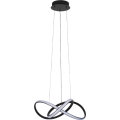 LED-підвісна люстра на тросі з регулюванням яскравості, LED/65W/230V, 3000–6500K, діаметр 49 см + пульт дистанційного керування