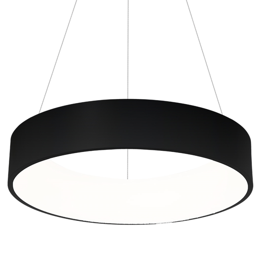 LED Підвісна люстра OHIO BLACK LED/24W/230V