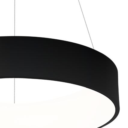 LED Підвісна люстра OHIO BLACK LED/24W/230V