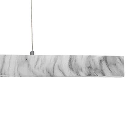 LED Підвісна люстра PIERCE LED/18W/230V білий/сірий