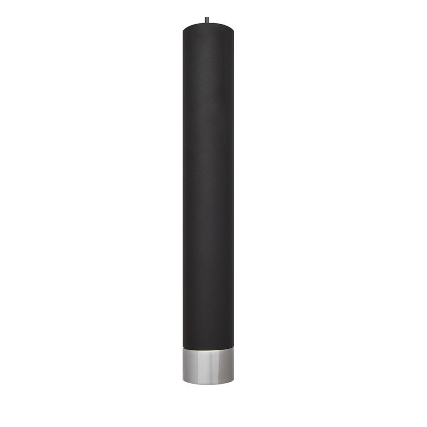 LED Підвісна люстра TUBA 3xGU10/4,8W/230V чорний/матовий хром