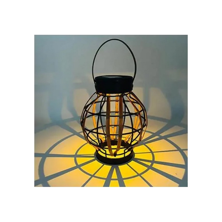 LED Підвісний світильник на сонячній батареї LED/0,1W/1,2V діаметр 15 см 600 mAh IP44