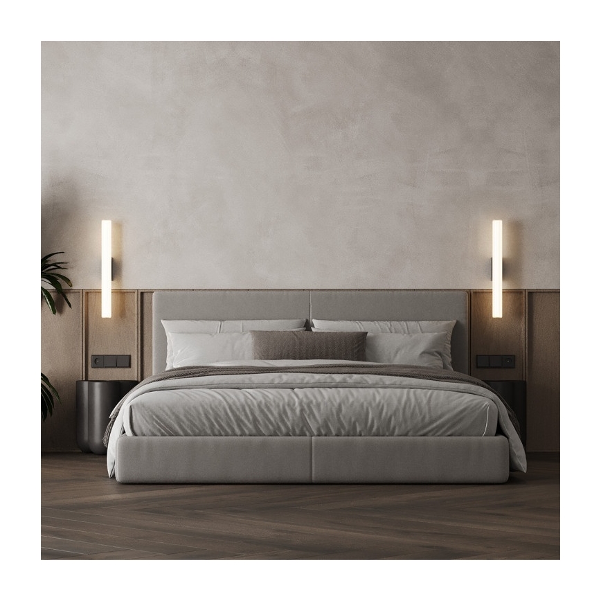 LED-светильник для зеркала в ванной LINEA LED/12W/230V 3000/4000/6000K IP44 61 см черный