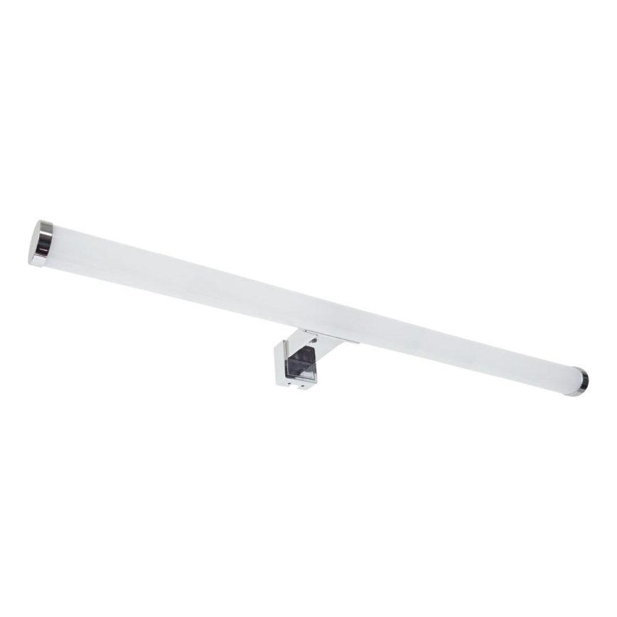 LED-подсветка для зеркала в ванную, 12 Вт/230 В, 59,5 см, IP44, глянцевый хром
