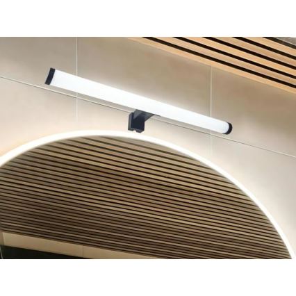 LED-подсветка зеркала для ванной/10 Вт/230 В/45 см/IP44/чёрный