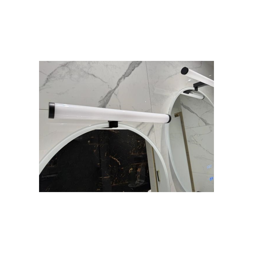 LED-подсветка зеркала для ванной/10 Вт/230 В/45 см/IP44/чёрный