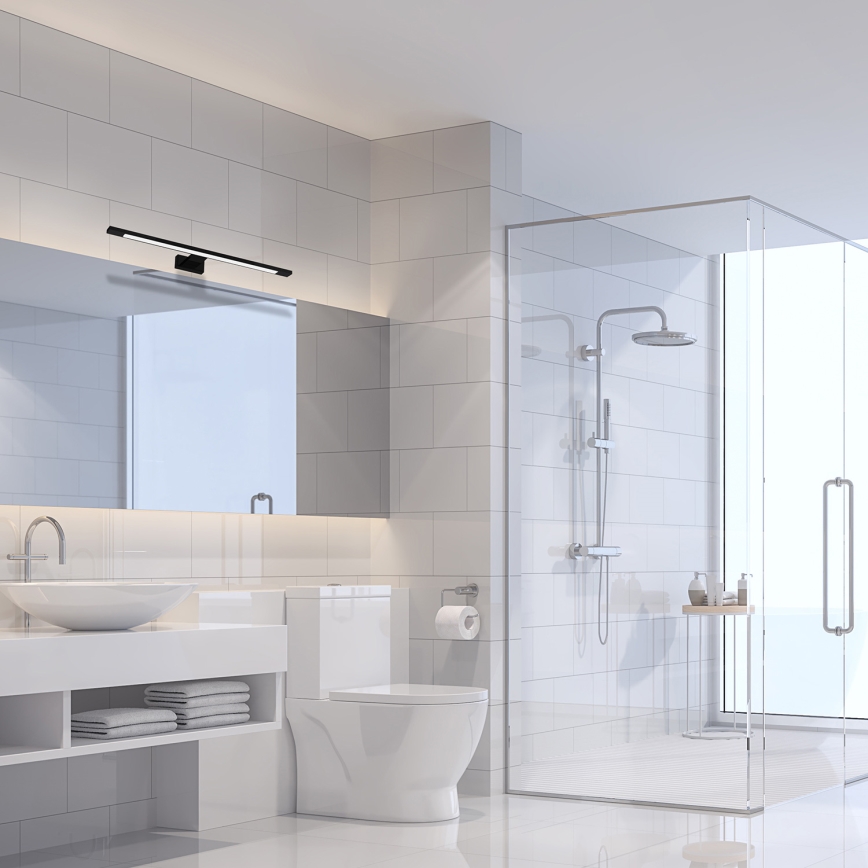 LED подсветка зеркала для ванной SHINE LED/12W/230V 60 cm IP44 чёрная