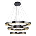LED Подвесная лампа JESI LED/99W/230V 3000K диаметр 100 см серебристый
