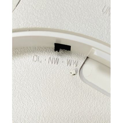 LED потолочный светильник, 24 Вт, 230 В, 3000/4000/6500K (три температурных режима), диаметр 30 см, белый