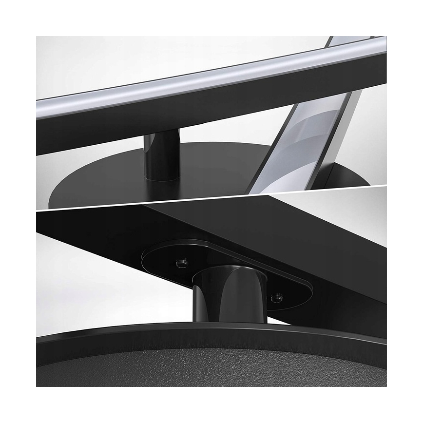 LED-потолочный светильник 2xLED/6W/230V 3000K черный