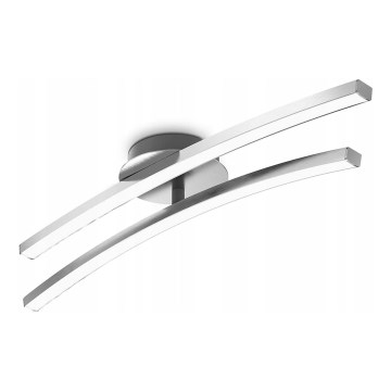 LED потолочный светильник 2xLED/6W/230V глянцевый хром