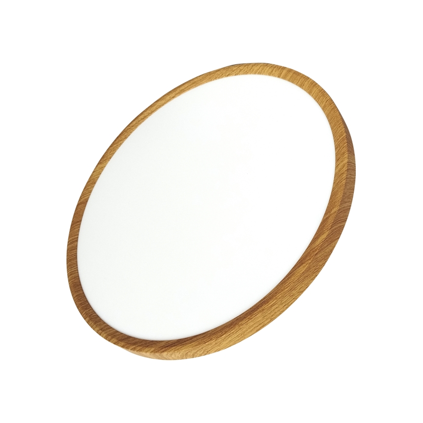 LED потолочный светильник, 32 Вт, 230 В, 3000/4000/6500 К, диаметр 40 см, бежевый