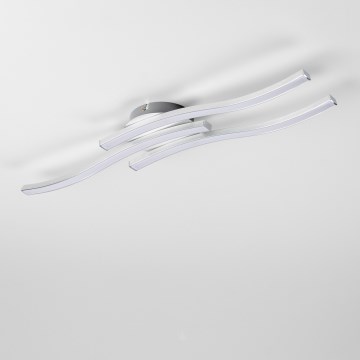 LED потолочный светильник 3xLED/6W/230V 3000K серебристый