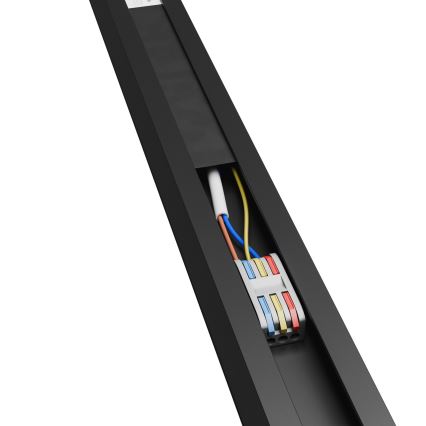Светодиодный потолочный светильник ALLDAY BASIC LED/20/30/40 Вт/230 В 2700/4000/6000 K 120 см чёрный