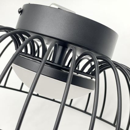 LED-потолочный светильник BETSY LED/12W/230V, диаметр 25 см, черный