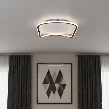 LED потолочный светильник CALI LED/30Вт/230В 40x40 см чёрный