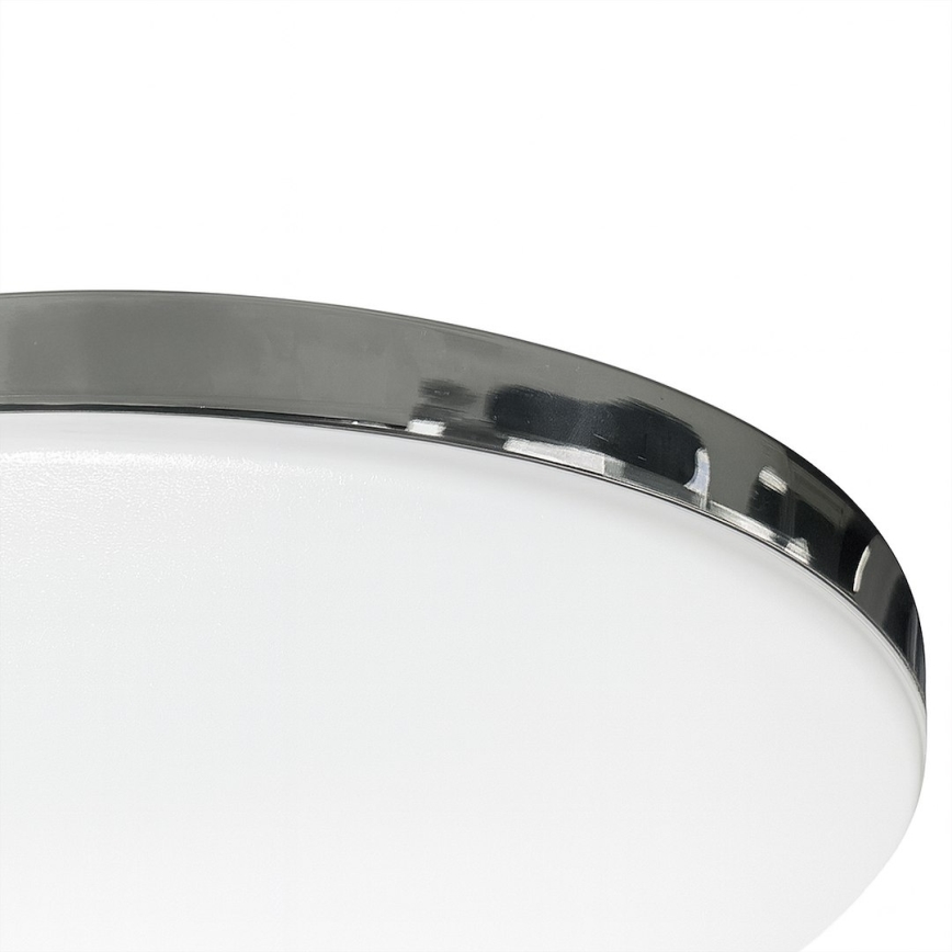 LED потолочный светильник для ванной MAYA LED/15W/230V диам. 33 см IP44 глянцевый хром