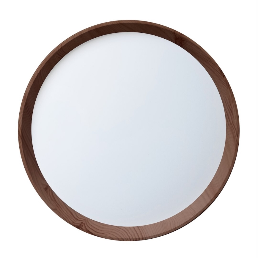 LED потолочный светильник FOREST, 24 Вт, 230 В, диаметр 39 см, коричневый