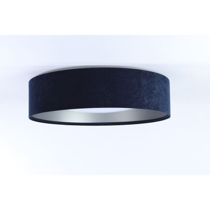 LED потолочный светильник GALAXY LED/24W/230V диаметр 44 см синий/серебристый