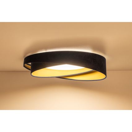 LED-потолочный светильник GALAXY MODERN, 24 Вт/230 В, диаметр 55 см, синий/золотой