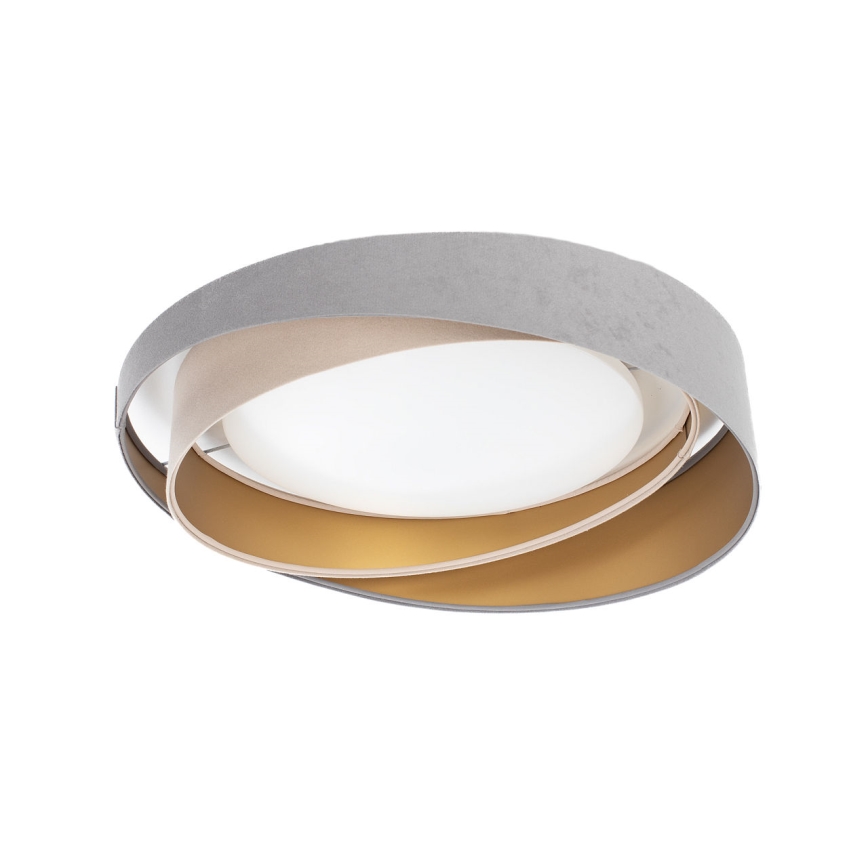 LED потолочный светильник GALAXY MODERN LED/24W/230V диаметр 55 см серый/бежевый/золотой