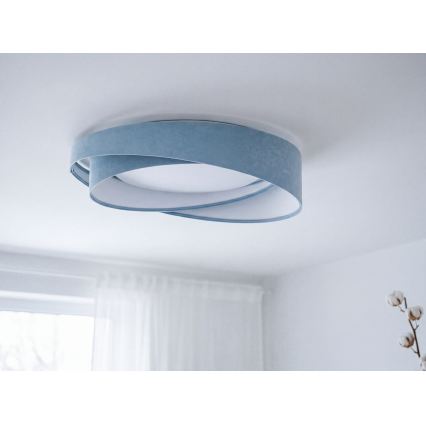 LED потолочный светильник GALAXY MODERN LED/24W/230V, диаметр 55 см, синий