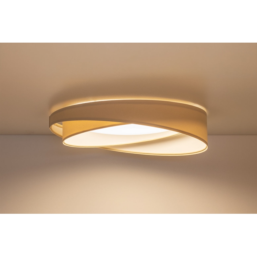 LED потолочный светильник GALAXY MODERN LED/24W/230V, Ø 55 см, кремовый/белый