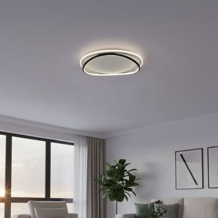 LED потолочный светильник HALO LED/38W/230V, диаметр 50 см, черный