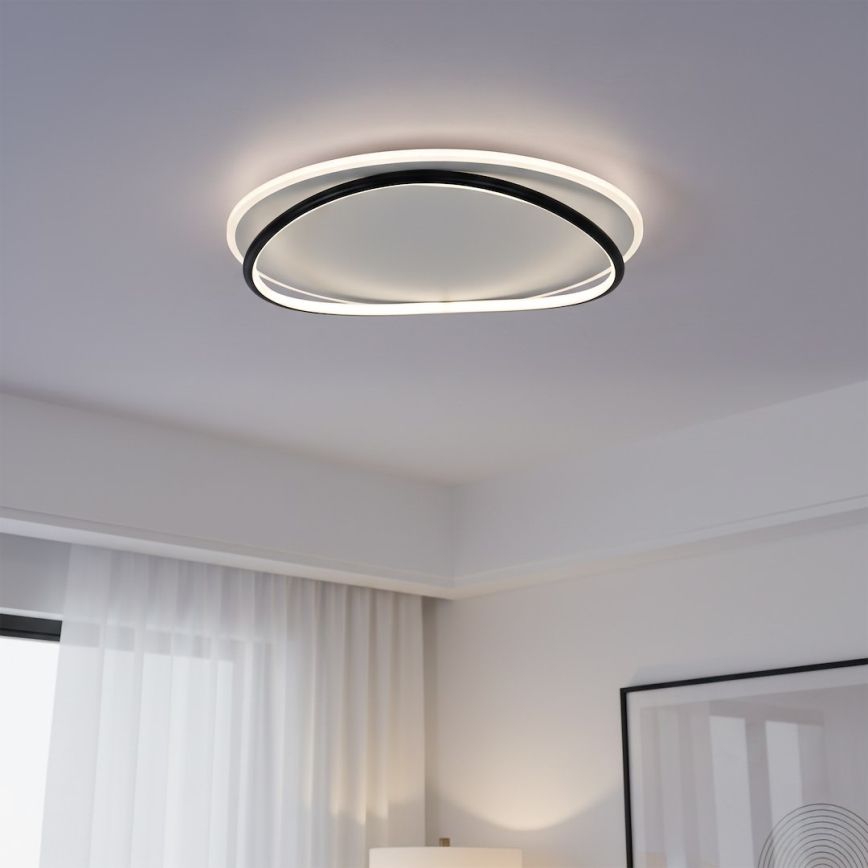 LED потолочный светильник HALO LED/38W/230V, диаметр 50 см, черный