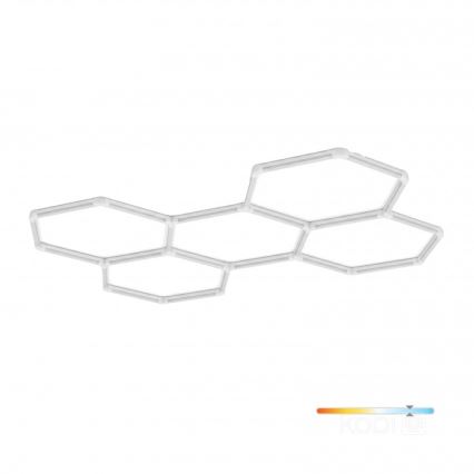 LED потолочный светильник HEXLINE LED/216 Вт/230 В 6500 К 208x300 см белый