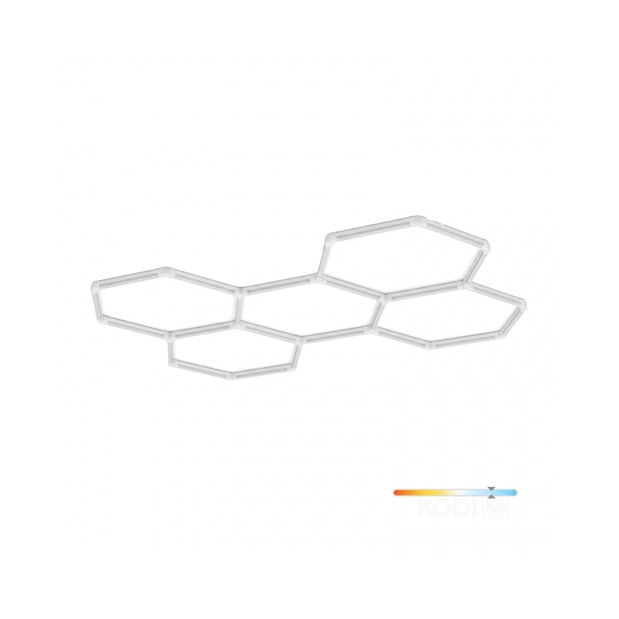 LED потолочный светильник HEXLINE LED/216 Вт/230 В 6500 К 208x300 см белый