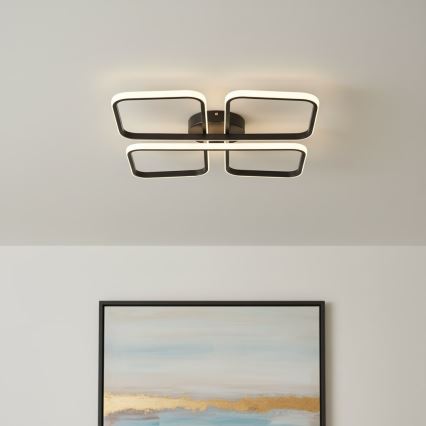LED потолочный светильник HIDALGO LED/40W/230V чёрный