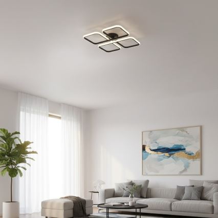 LED потолочный светильник HIDALGO LED/40W/230V чёрный