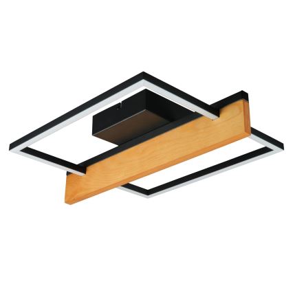 LED потолочный светильник LARYSA LED/11,5W/230V 35x45 см сосна
