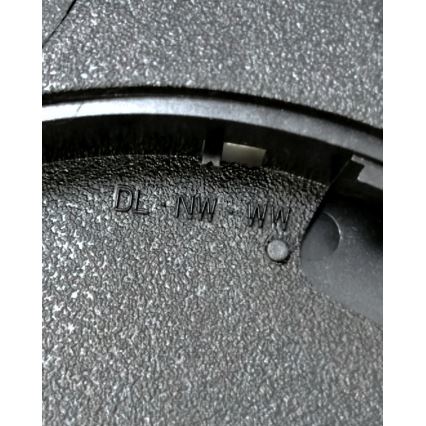 LED потолочный светильник LED/24 Вт/230 В 3000/4000/6500 К, диаметр 30 см, черный