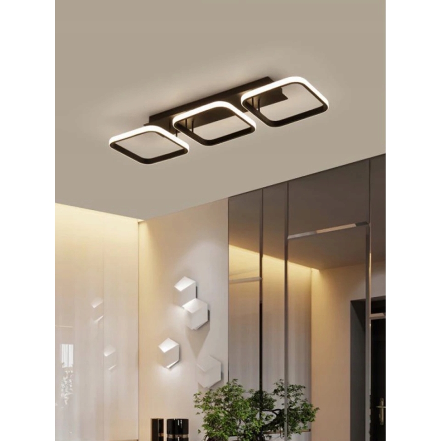 LED Потолочный светильник LED/33W/230V черный