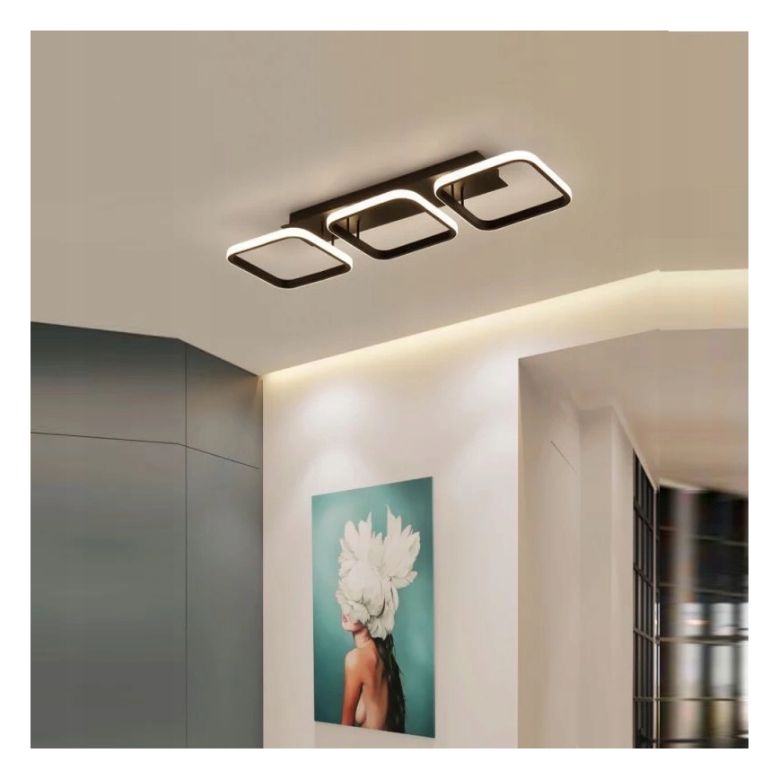 LED Потолочный светильник LED/33W/230V черный